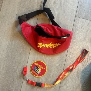 Baywatch Red Satchel Bag